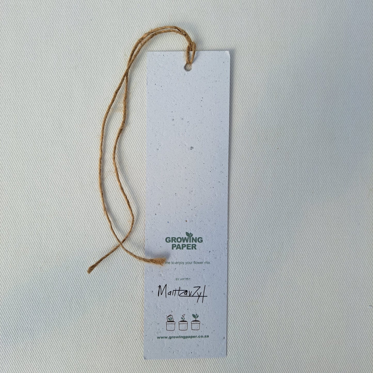 Seed Paper Bookmarks - Pack of 20