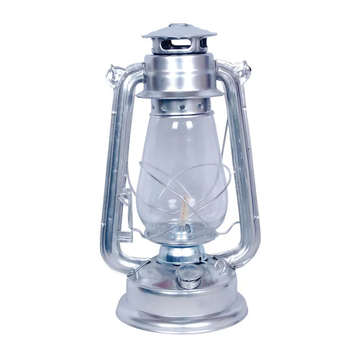 Paraffin Storm Lantern Silver