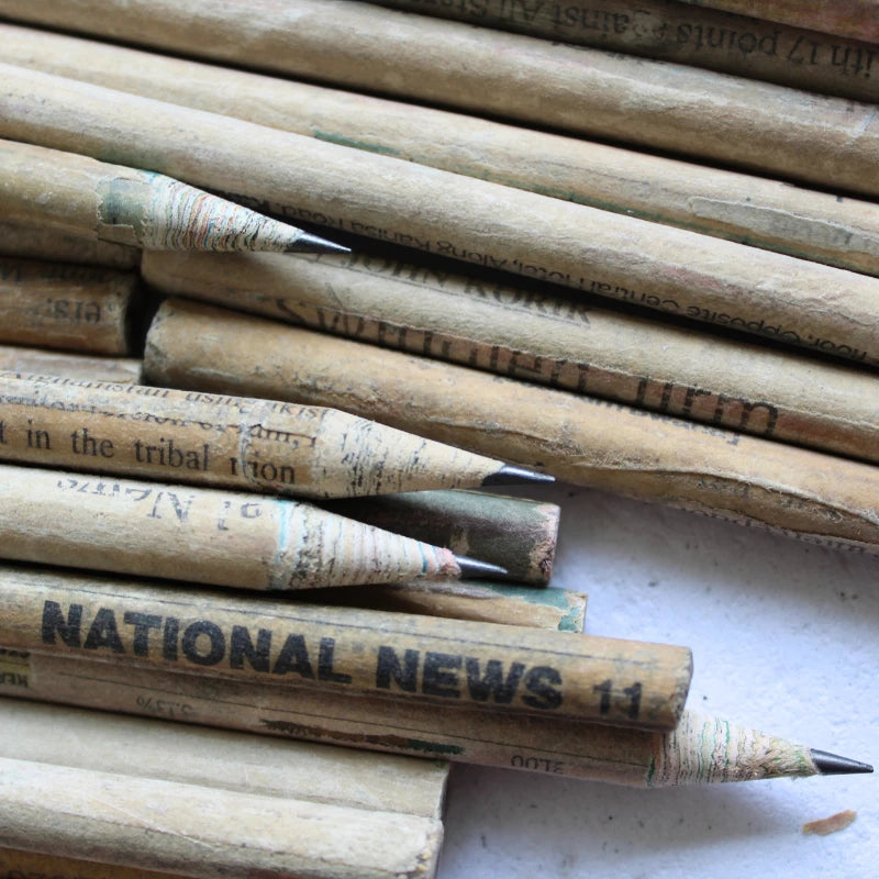 MOMO Recycled Newspaper Pencils
