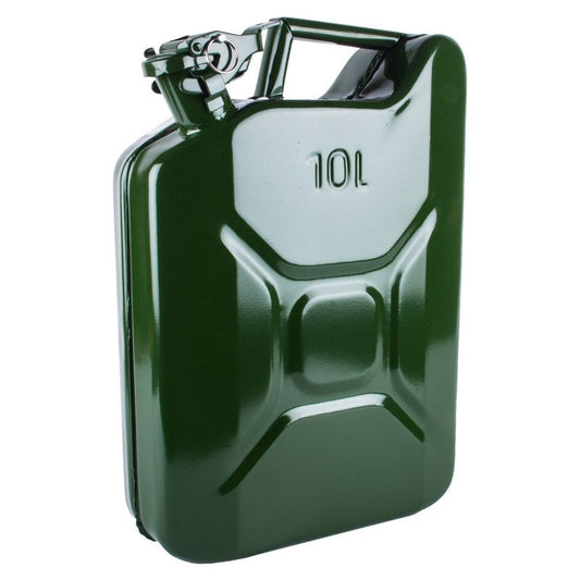 Kaufmann 10L Metal Jerry Can Combo - Green