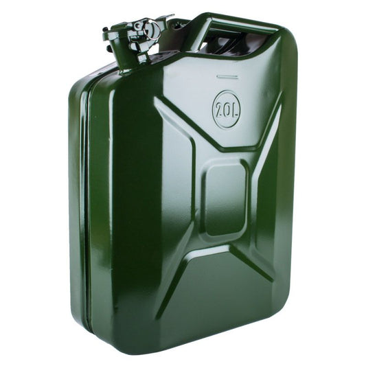 Kaufmann 20L Metal Jerry Can Combo - Green