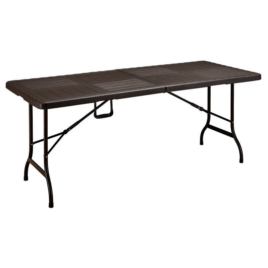 Fold-up HDPE Table 1.8 - Brown