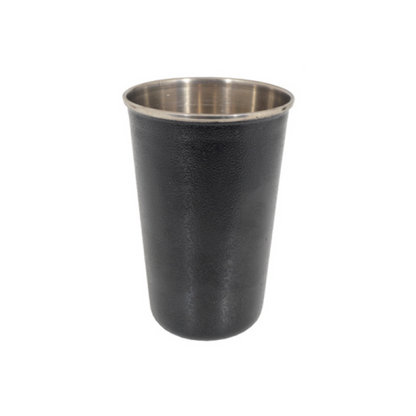 Stainless Steel Tumbler Hammertone 330ml Black