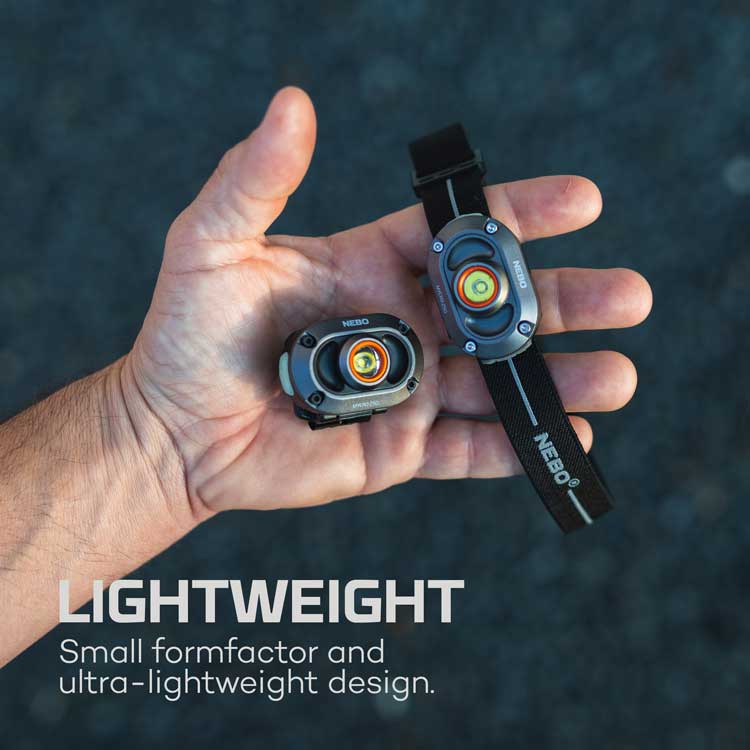 Nebo Mycro 250 Rechargeable Headlamp 2 Pack