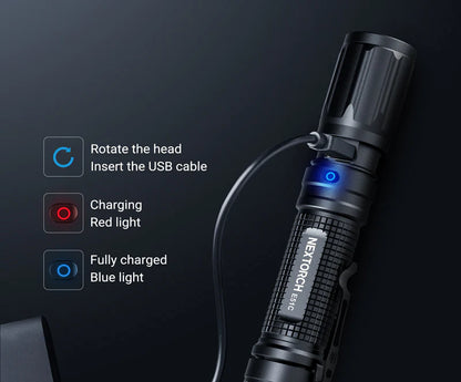 Nextorch E51C 1600LUM Rechargeable Torch
