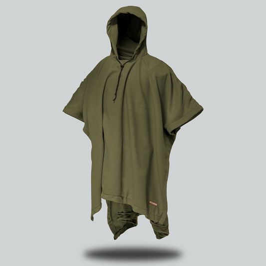 Ruggedwear Polar Fleece Poncho Olive