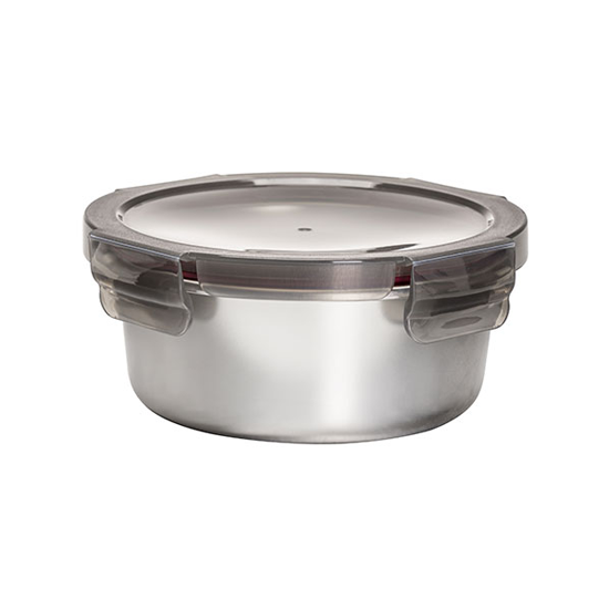 Steel Container Rounded Stainless Steel Round Container 600ml – FROG Supply Co
