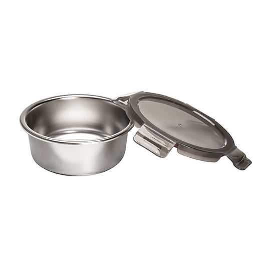Stainless Steel Round Container 600ml