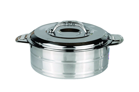Stainless Steel Double Walled Hot Pot - 4L