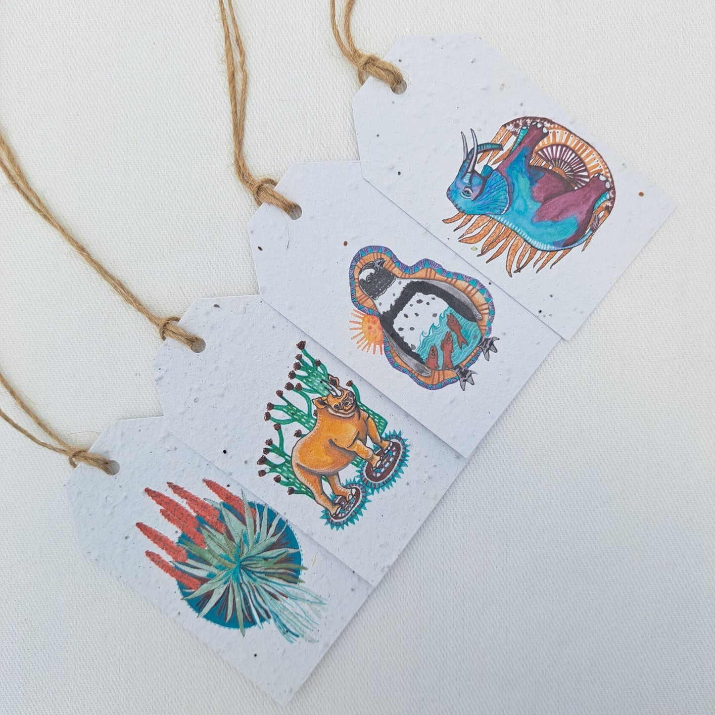Seed Paper Gift Tags - Pack of 40