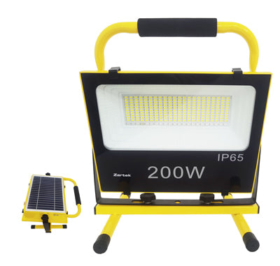Zartek Solar Rechargeable Worklight 200W / 2200LM ZA-322