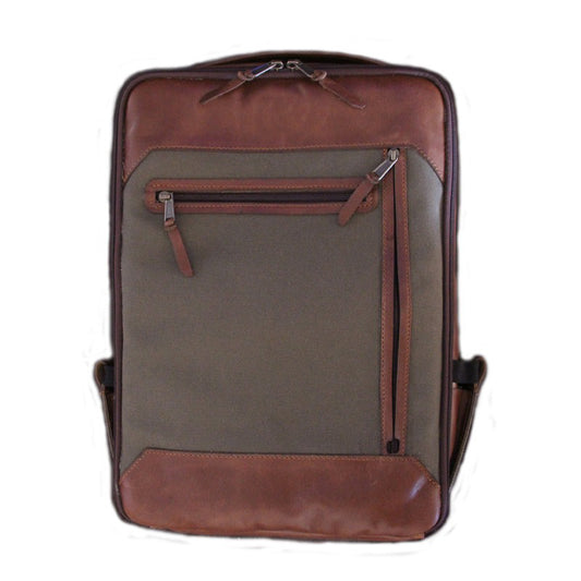 Camera Backpack - Canvas & Leather