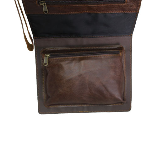 Leather Shower Caddy
