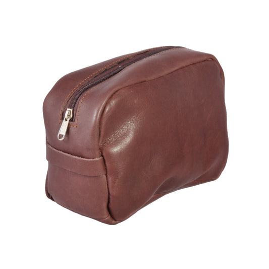 Leather Toiletry Bag - Standard