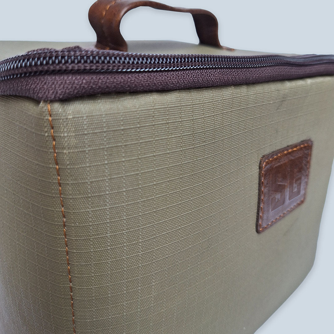 Canvas 6 Pack Cooler Bag